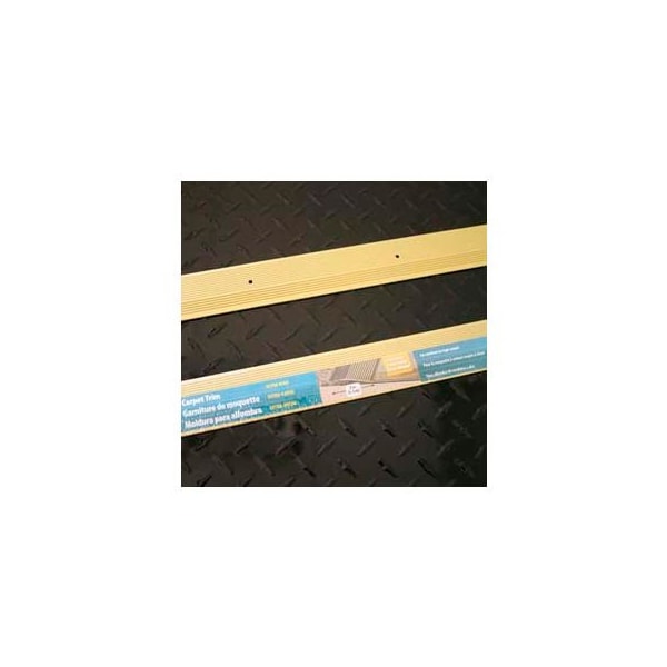 M-D Building Products M-D Carpet Trip, Extra Wide, Fluted, 36"L, Satin Brass, Screw Nails 79244 - main